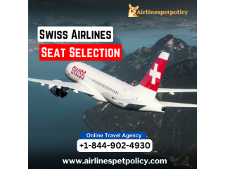How do I select my seat on a Swiss Air flight?