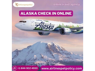 How soon can i check in online for alaska airlines?