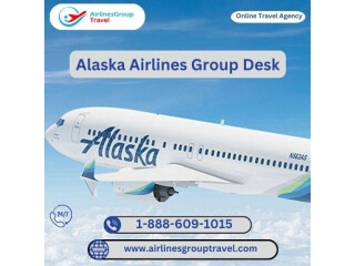 How can I contact Alaska Airlines about group travel?