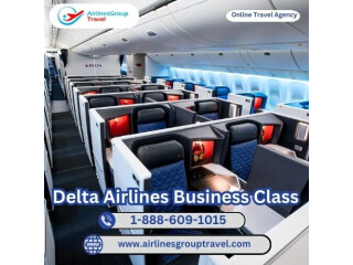 What is business class seating on Delta airlines?