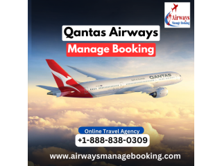 How do I manage my booking on Qantas Airways?