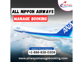 How Can I Manage My Booking on ANA Flight?