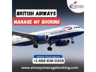 How do I access Manage My Booking on British Airways?