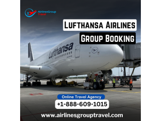 How can I make a group booking with Lufthansa?