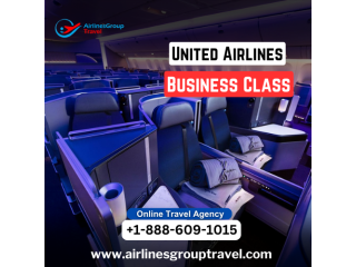 What does United business class include?