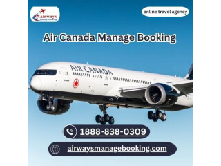 How do I manage booking with Air Canada?