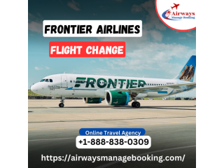 How can I change my flight on Frontier Airlines?