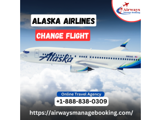 How do I change my Alaska Airlines flight?