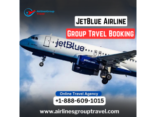 What is the process for booking a group trip with JetBlue?