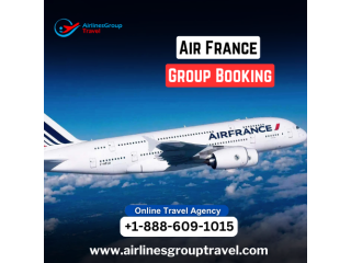 How do I make group booking with Air France?