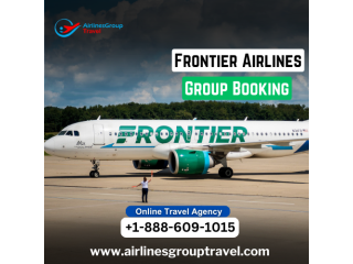What is considered a group booking on Frontier?