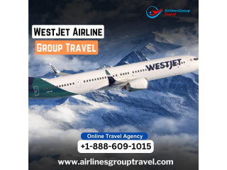 How many people does WestJet consider a group for travel?