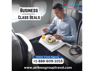 Where can I find the best deals on business class flights?