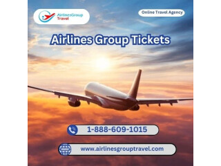 How to buy airline tickets for groups?