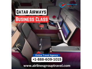 What does Qatar business class include?