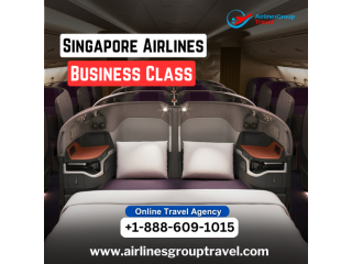 What does Singapore Airlines business class include?