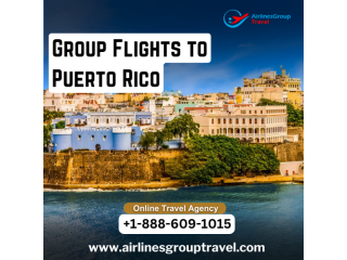 How much does a group flight to Puerto Rico typically cost?
