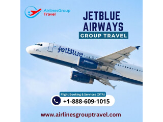 How can I make a group travel with JetBlue?
