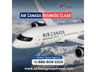 How to book Business Class Flight on Air Canada?