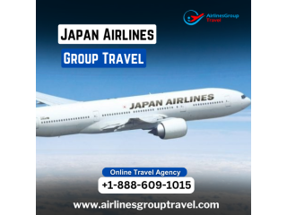 How do I book a group trip with Japan Airlines Group?