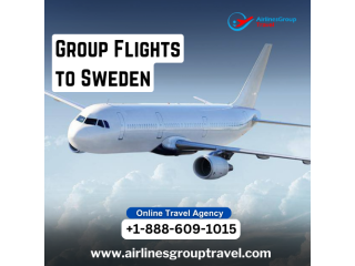 What is the estimated cost for a group flight to Sweden?