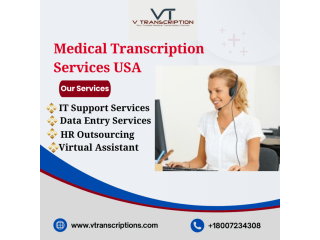 Medical Transcription Services USA| VTranscriptions