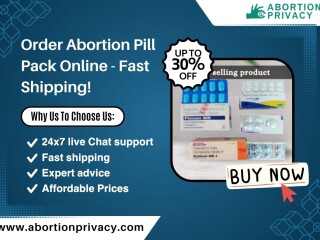 Order Abortion Pill Pack Online - Fast Shipping!