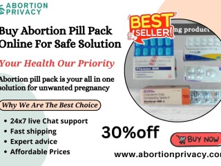 Buy Abortion Pill Pack Online For Safe Solution