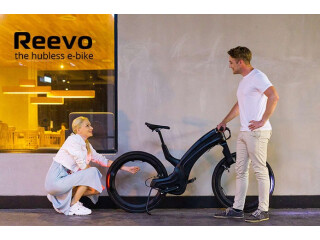 Reevo : The Hubless E-Bike Style, security & safety for the modern urban cyclist.